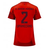 Echipament fotbal Bayern Munich Dayot Upamecano #2 Tricou Acasa 2024-25 pentru femei maneca scurta